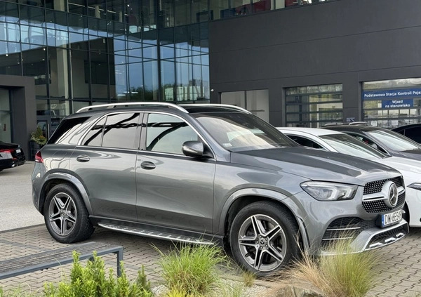 Mercedes-Benz GLE cena 290000 przebieg: 125000, rok produkcji 2019 z Wrocław małe 46